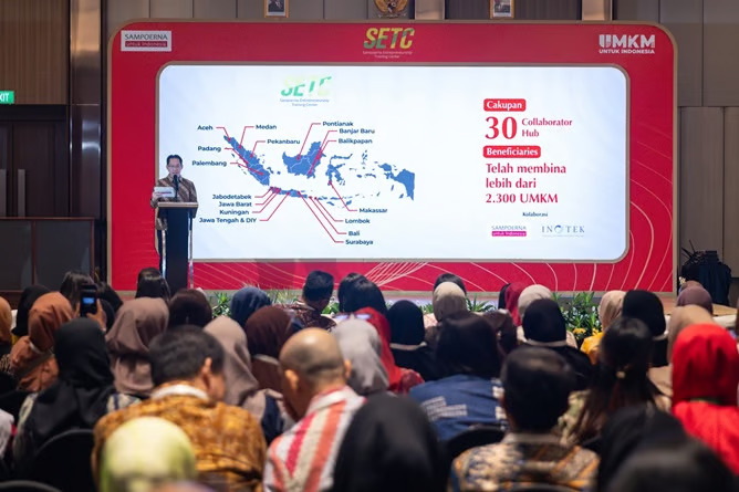 SETC Perkuat Kolaborasi Pemerintah dan Swasta untuk Dorong UMKM Naik Kelas. SUMBER : VRITIMES.COM