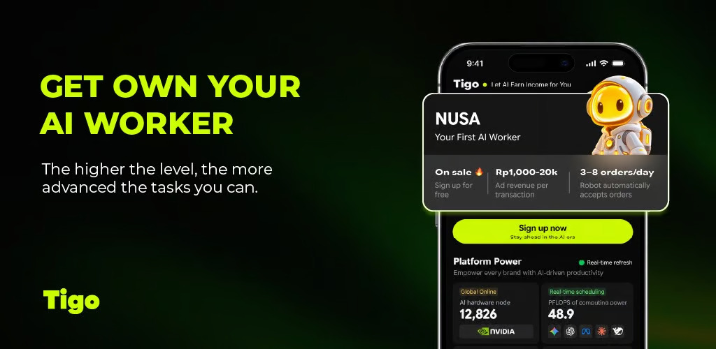 Tigo AI Resmi Hadir di Aplikasi Mobile, Permudah Akses Platform Periklanan Berbasis AI. SUMBER : VRITIMES.COM