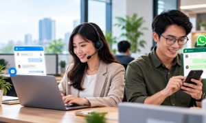 WhatsApp vs Live Chat untuk Customer Service, Mana Lebih Baik. (Sumber: VRITIMES.com)